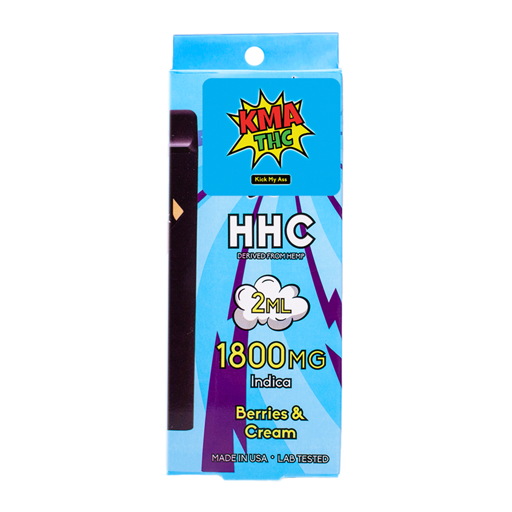 HHC Disposable Indica Berries and Cream 1800mg