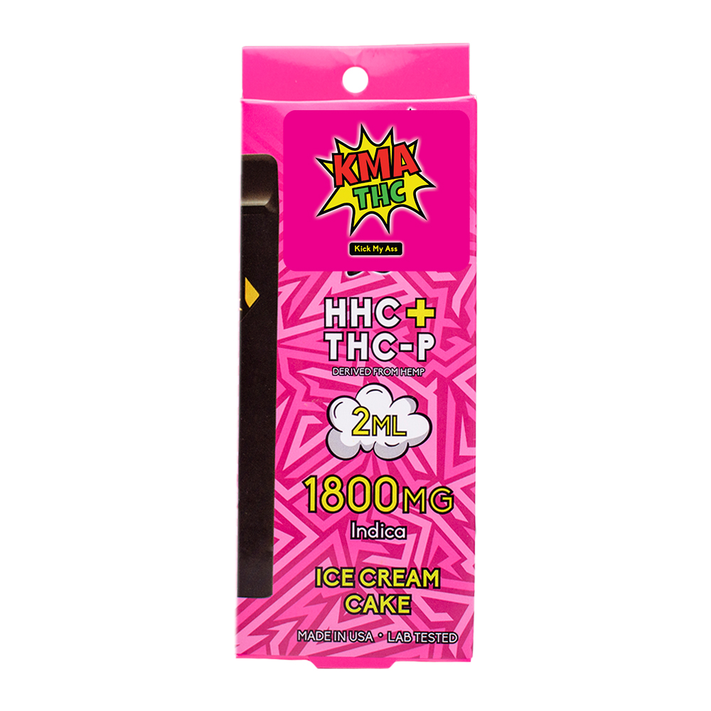 THC-P with HHC Disposable Indica Ice Cream Cake 1800mg